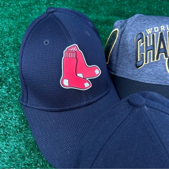 MLB New Era Hat Lot 39FiftyStretch Fit Baseball Caps 7 Different